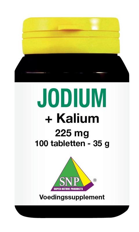 SNP Jodium 225 mcg + kalium (100 tabletten)
