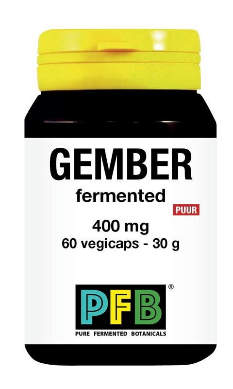 SNP SNP Gember fermented 400 mg (60 vega caps)