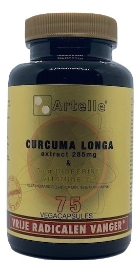 Artelle Artelle Curcuma longa extract (75 vega caps)