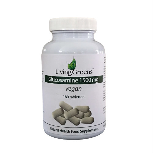 Livinggreens Livinggreens Glucosamine 1500 vegan (180 tab)