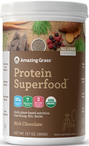 Amazing Grass Amazing Grass Protein superfood rich chocolate (360 gr)