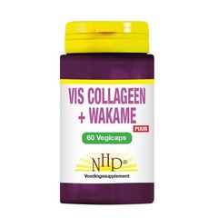 NHP Vis collageen + wakame 125 mcg jodium puur (60 vega caps)