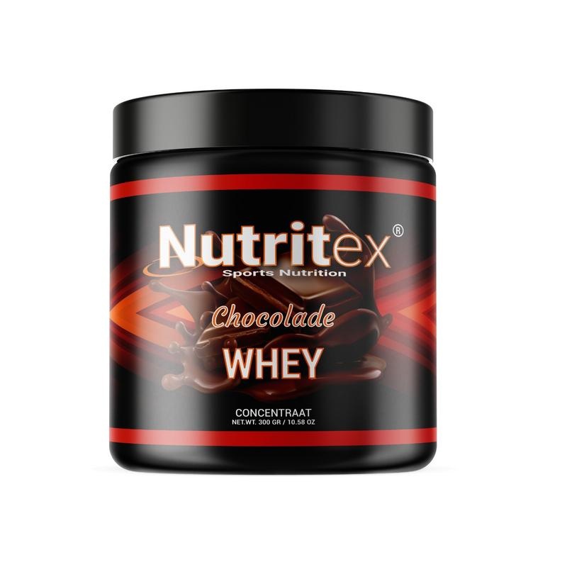 Nutritex Nutritex Whey proteine chocolade (300 gr)