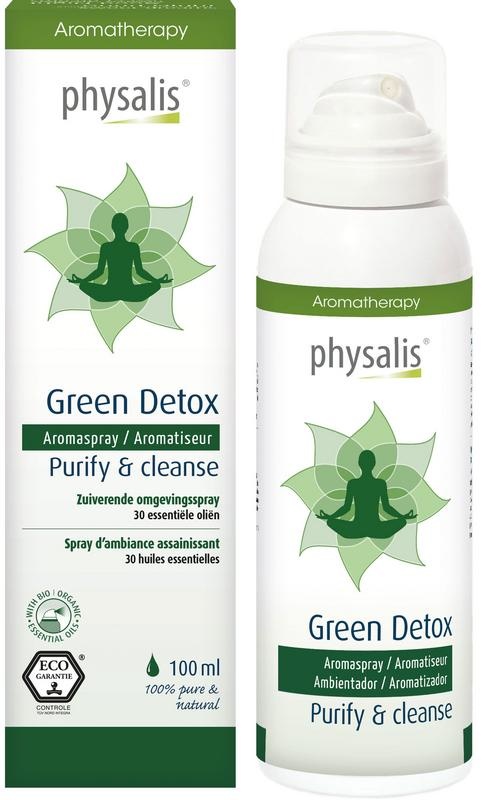 Physalis Physalis Aromaspray green detox bio (100 ml)