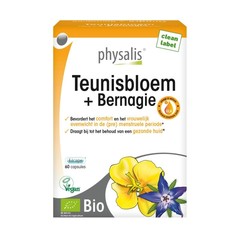 Physalis Teunisbloem & bernagie bio (60 caps)