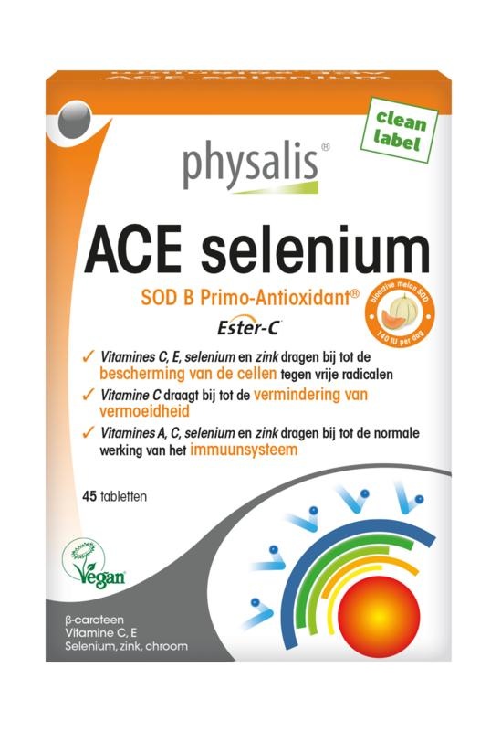Physalis ACE Selenium (45 tabletten)