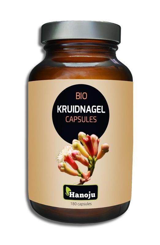 Hanoju Hanoju Bio kruidnagelpoeder 500mg (180 caps)