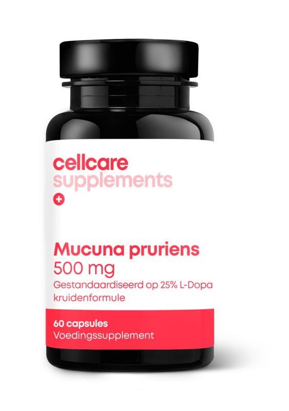 Cellcare Mucuna pruriens 500mg (25% L-dopa) (60 vega caps)