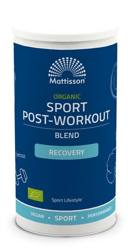 Mattisson Mattisson Organic sport post-workout recovery blend (250 gr)