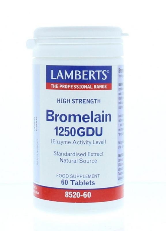 Lamberts Lamberts Bromelaine 1250gdu (60 tab)