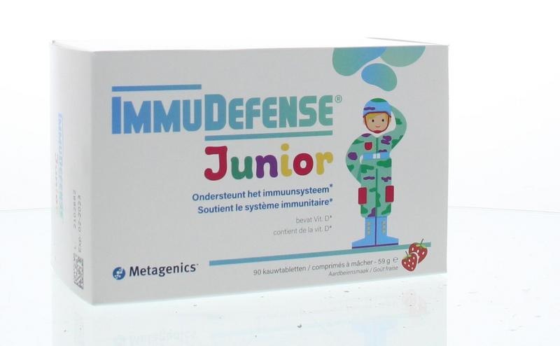 Metagenics Metagenics Immudefense junior NF (90 Kauwtab)