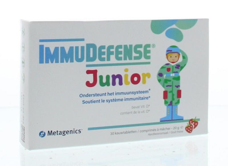 Metagenics Metagenics Immudefense junior NF (30 Kauwtab)