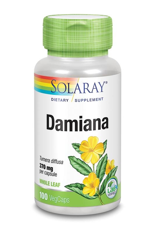 Solaray Damiana 370 mg (100 vcaps)