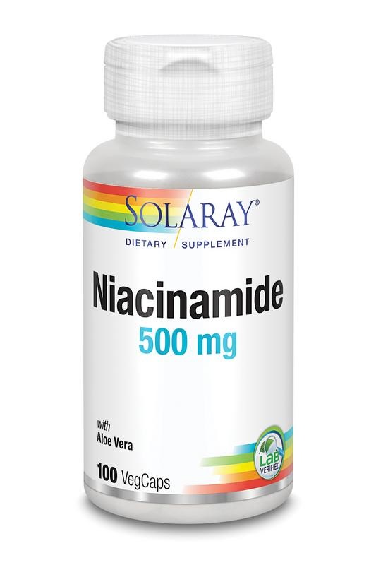 Solaray Solaray Vitamine B3 niacinamide 500mg (100 vega caps)