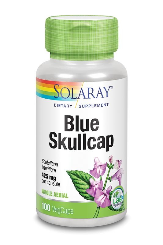 Solaray Solaray Scutellaria lateriflora glidkruid 425mg (100 vega caps)