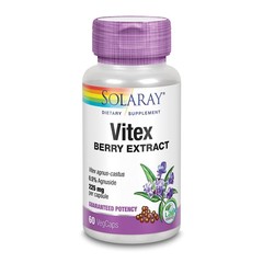 Solaray Vitex agnus castus extract (60 vega caps)