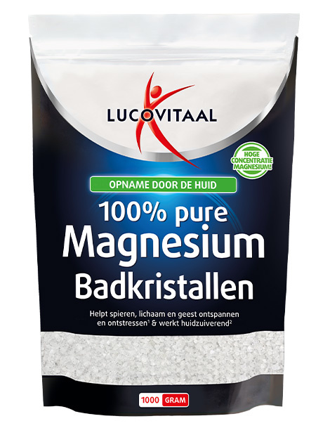 Lucovitaal Lucovitaal Magnesium badkristallen (1000 gr)