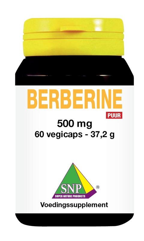SNP SNP Berberine 500 mg puur (60 vega caps)