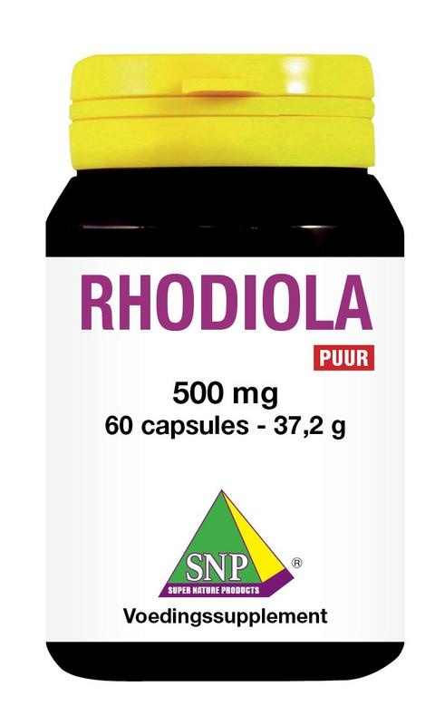 SNP SNP Rhodiola 500 mg puur (60 caps)