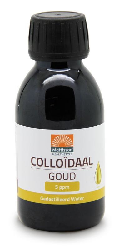 Mattisson Mattisson Colloidaal goud 5ppm (100 ml)