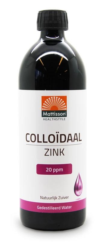 Mattisson Mattisson Colloidaal zink 20ppm (500 ml)