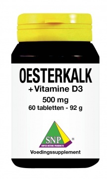 SNP SNP Oesterkalk vitamine D3 (60 tab)