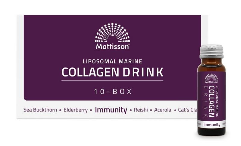 Mattisson Mattisson Marine collageen drink immunity liposomal box (500 ml)