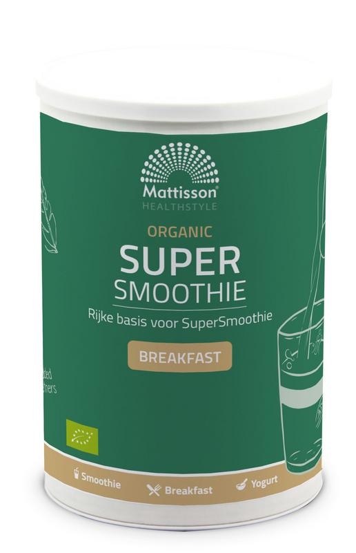 Mattisson Mattisson Organic supersmoothie breakfast bio (500 gr)