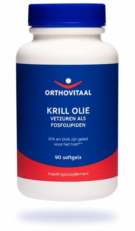 Orthovitaal Krill olie 500 mg (90 softgels)