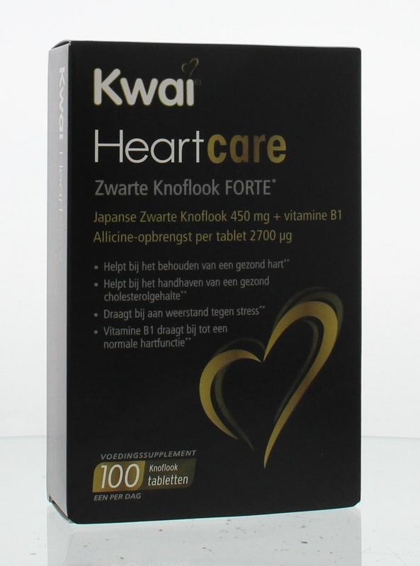 Kwai Kwai Heartcare zwarte knoflook forte (100 tab)