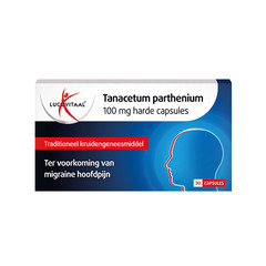 Lucovitaal Tanacetum parthenium 100mg UA (30 caps)