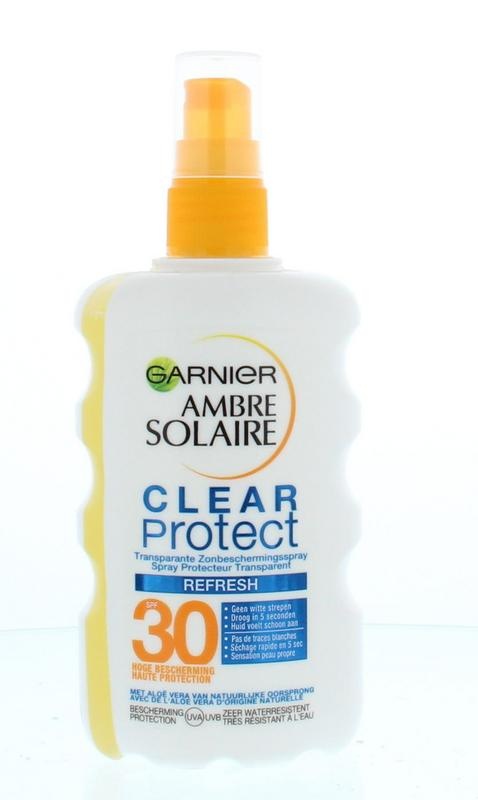 Garnier Garnier Ambre solaire spray clear protect 30 (200 ml)