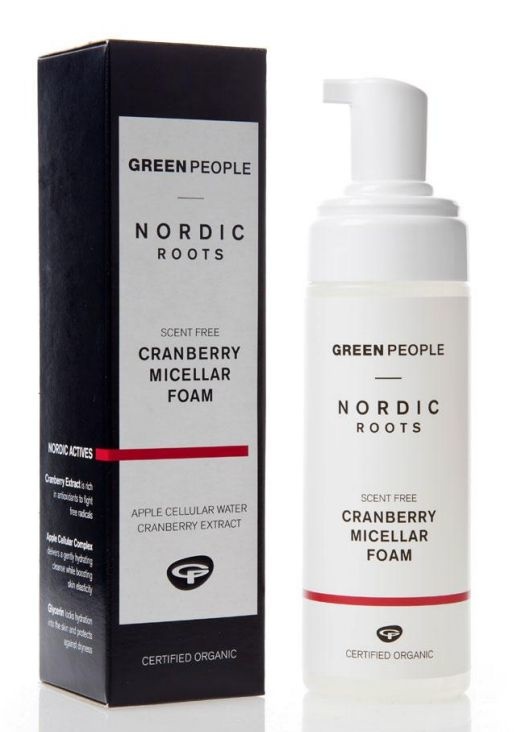 Green People Nordic Roots foam micellar cranberry (150 ml)
