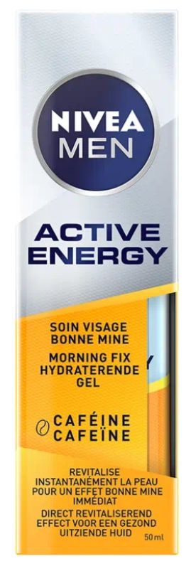 Nivea Nivea Men active energy gezichtsgel morning fix (50 ml)