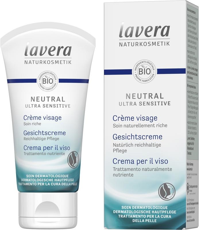 Lavera Neutral gezichtscreme visage bio FR-DE-NL (50 ml)