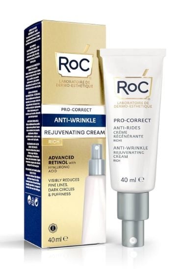 ROC Pro-correct anti wrinkle rejuvenating cream rich (40 Milliliter)