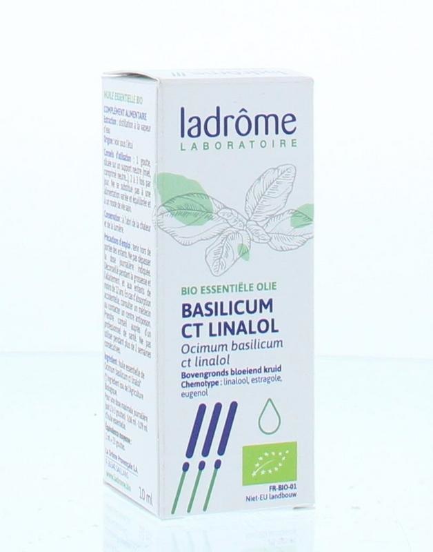 Ladrome Ladrome Basilicum olie bio (10 ml)