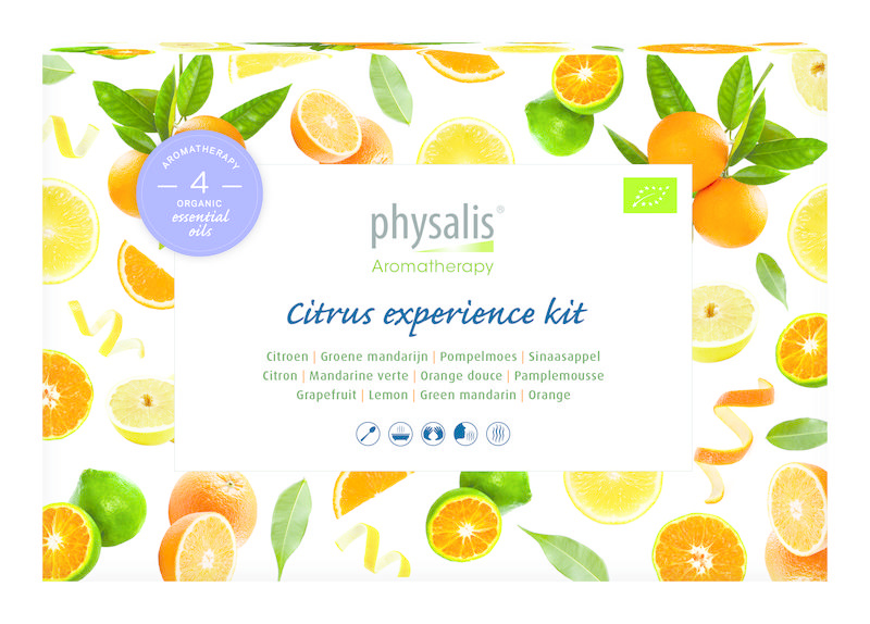 Physalis Citrus experience kit 4 x 10 ml (1 set)
