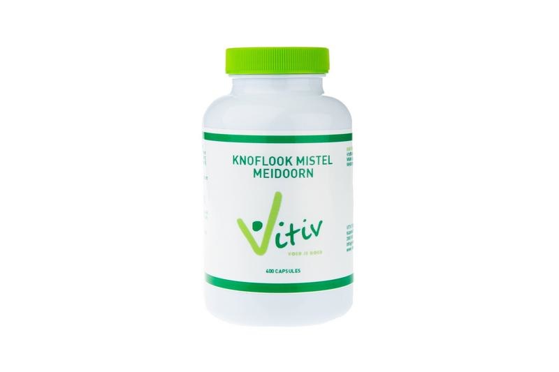 Vitiv Knoflook mistel meidoorn (400 capsules)