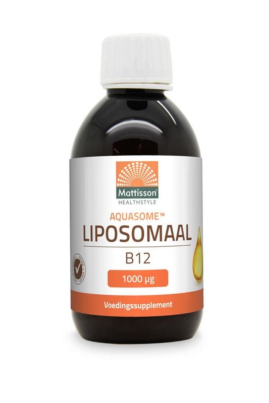 Mattisson Aquasome liposomaal vitamine B12 1000mcg (250 ml)
