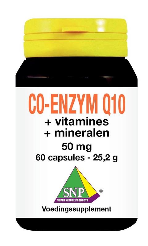 SNP SNP Co enzym Q10 + vitamines + mineralen (60 caps)