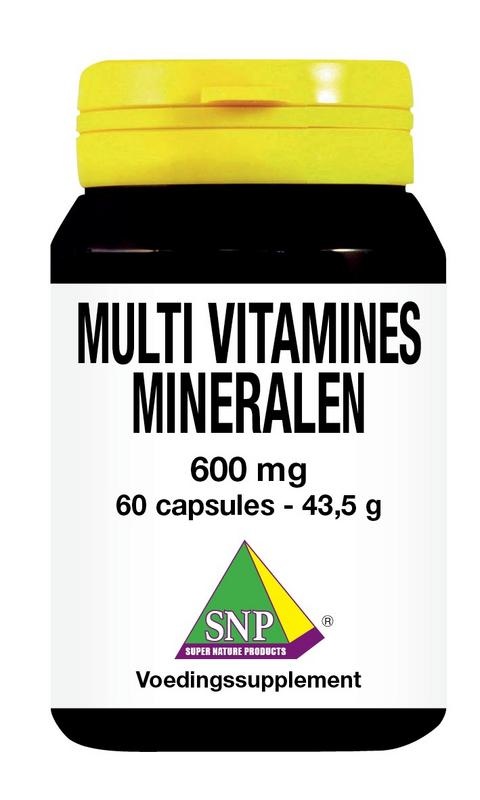 SNP Multi vitamines mineralen (60 caps)