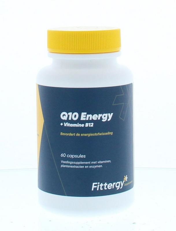 Fittergy Fittergy Co-enzym Q10 30mg met Vitamine B12 (60 caps)