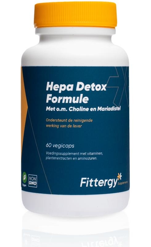 Fittergy Fittergy Hepa detox formule (60 caps)