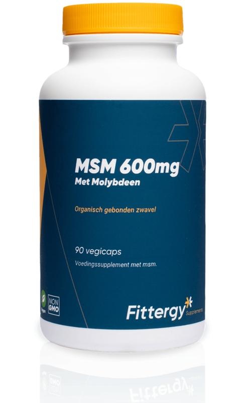 Fittergy Fittergy MSM 600mg (90 caps)