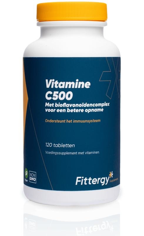 Fittergy Fittergy Vitamine C500 bioflavonoiden (120 tab)