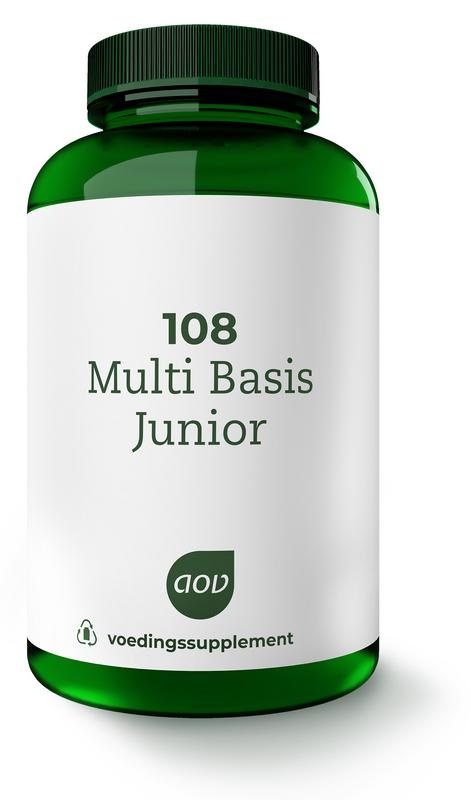 AOV 108 Multi basis junior (180 Kauwtab)