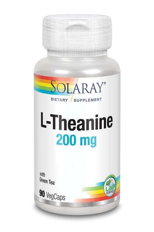 Solaray L-Theanine 200 mg (90 vcaps)