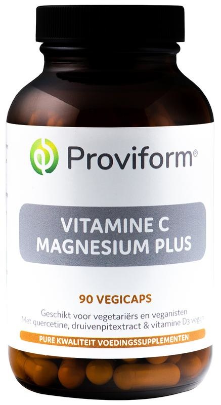 Proviform Proviform Vitamine C magnesium plus quercetine D3 (90 vega caps)