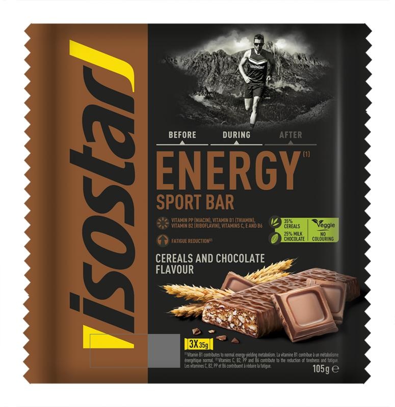 Isostar Isostar Reep chocolate high energy (105 gr)